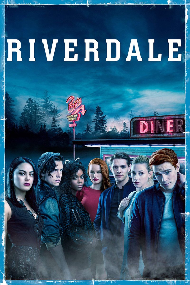 Riverdale TV Show Main Cast Decorative Painting (paper and canvas) art poster printing print