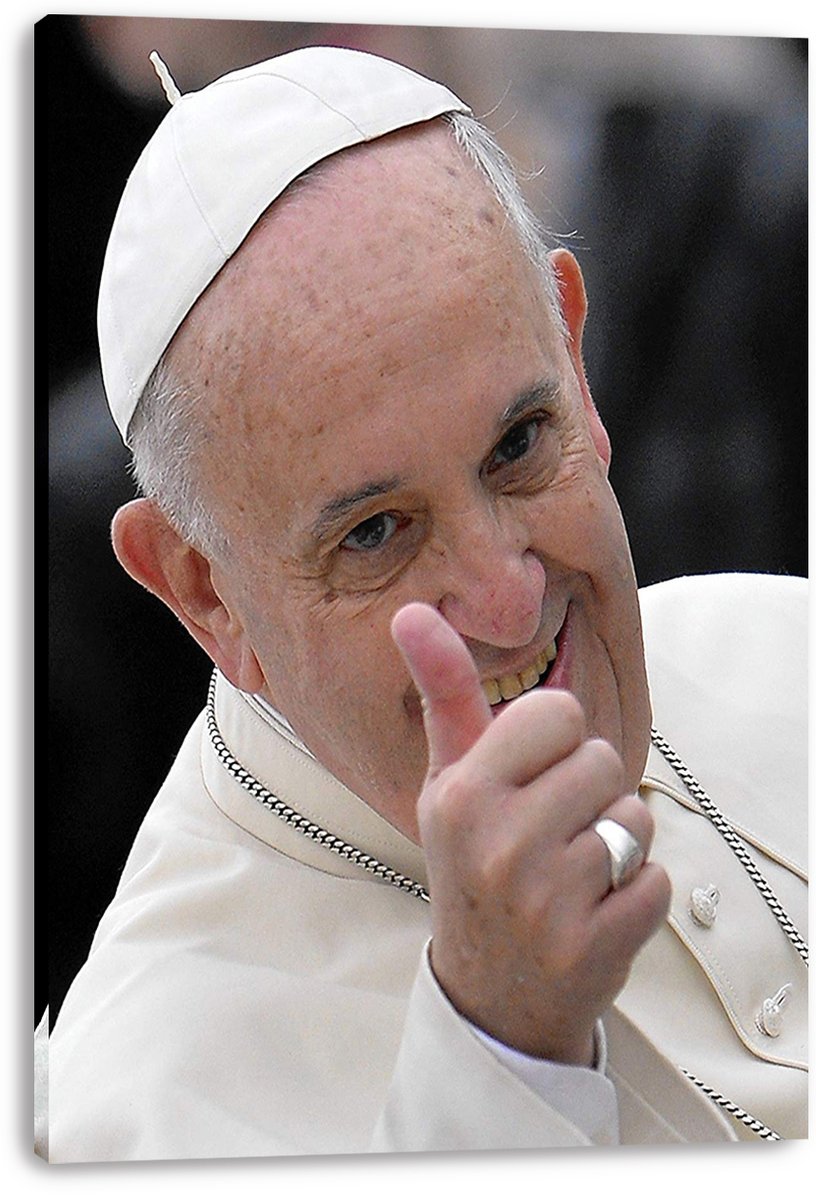 Pope Francis Decorative Painting (paper and canvas) art poster printing print