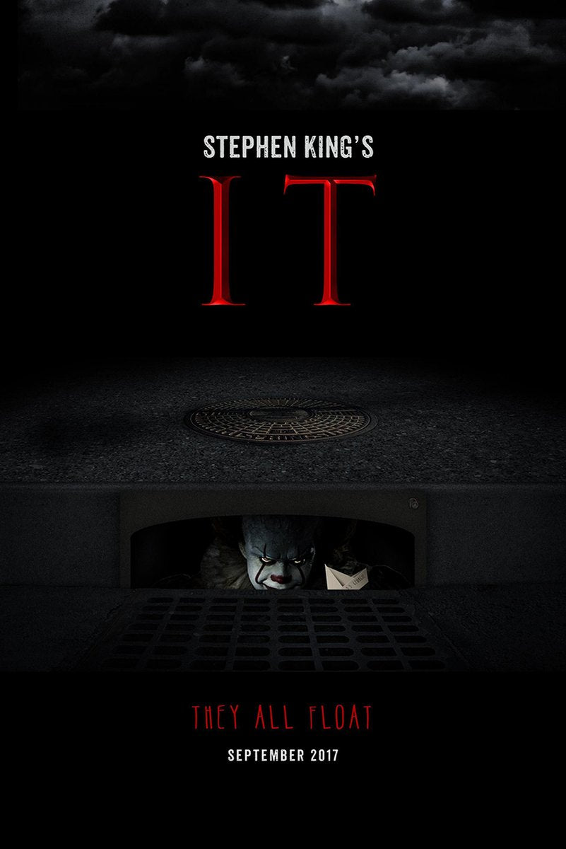 Pennywise The Clown IT Horror Movie Decorative Painting (paper and canvas) art poster printing print