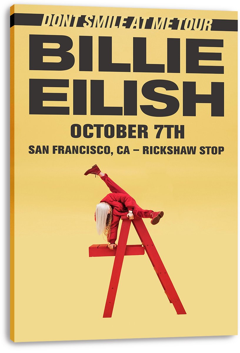 Billie Eilish Decorative Painting (paper and canvas) art poster printing print