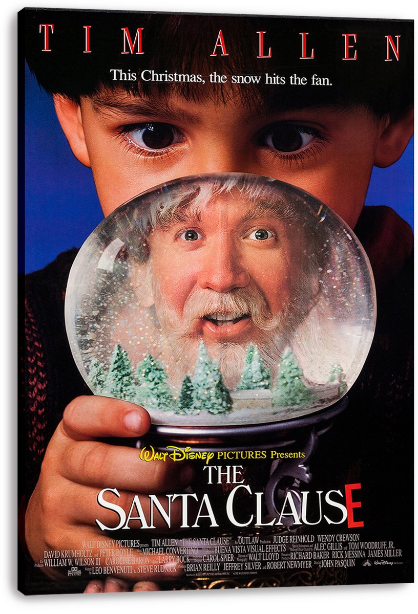 The Santa Clause Movie Poster Decorative Painting (paper and canvas) art poster printing print