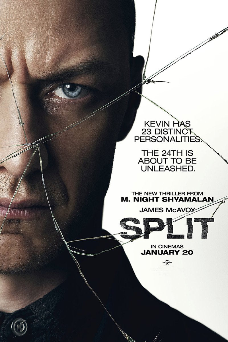 Split Movie Poster Decorative Painting (paper and canvas) art poster printing print