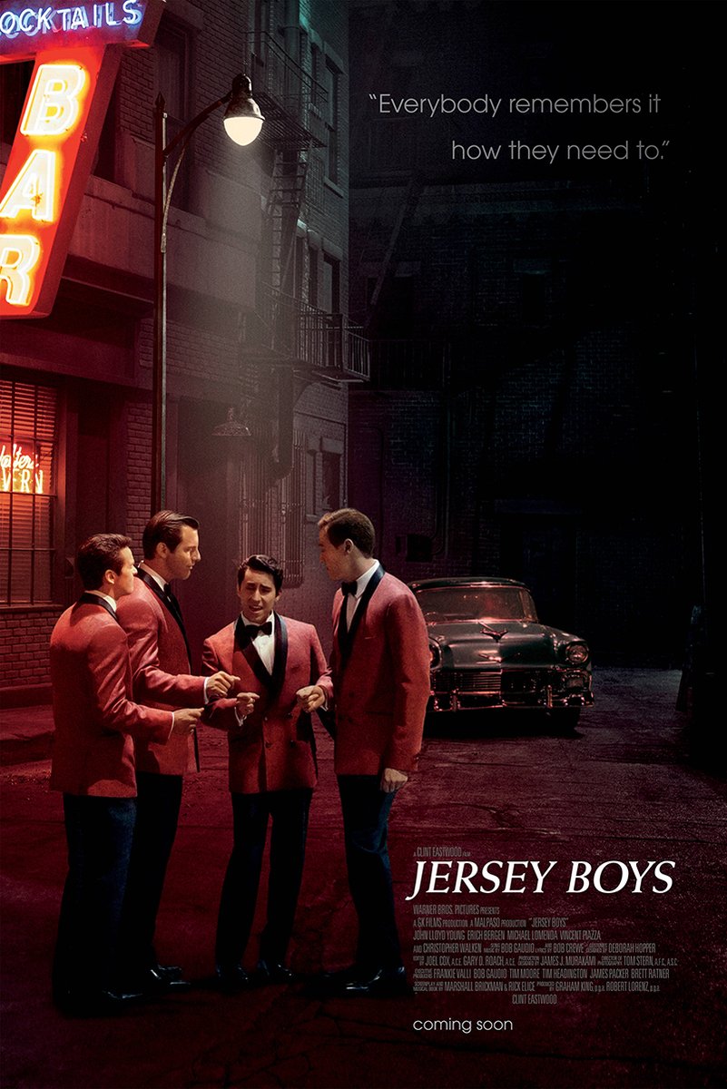 Jersey Boys Decorative Painting (paper and canvas) art poster printing print