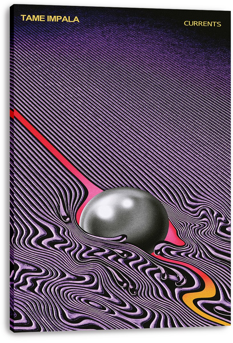Tame Impala Currents Album Cover Art Decorative Painting (paper and canvas) art poster printing print