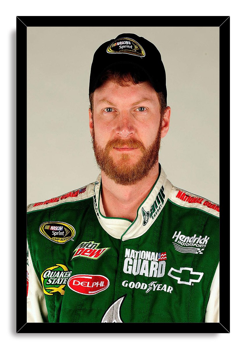Dale Earnhardt Jr. Decorative Painting (paper and canvas) art poster printing print