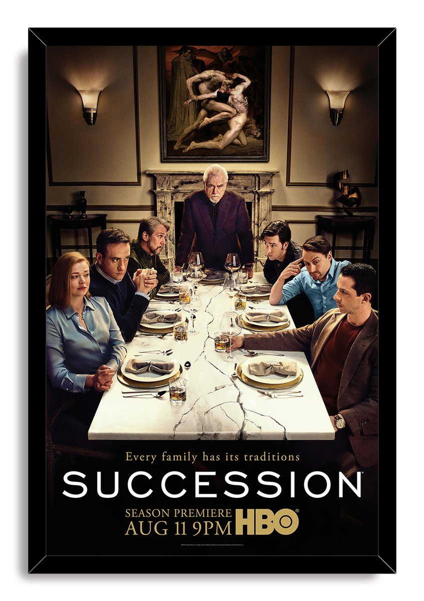 Succession TV Series Roy Family Decorative Painting (paper and canvas) art poster printing print