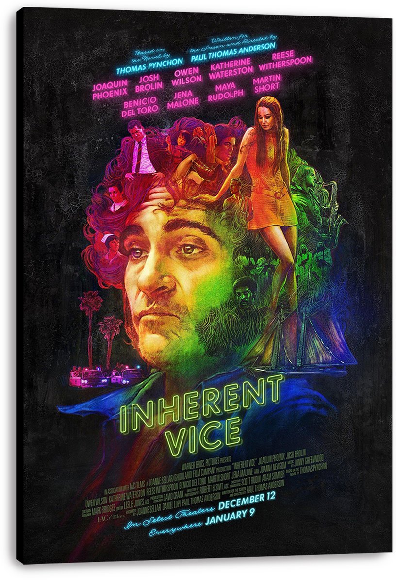 Inherent Vice Movie Poster Decorative Painting (paper and canvas) art poster printing print