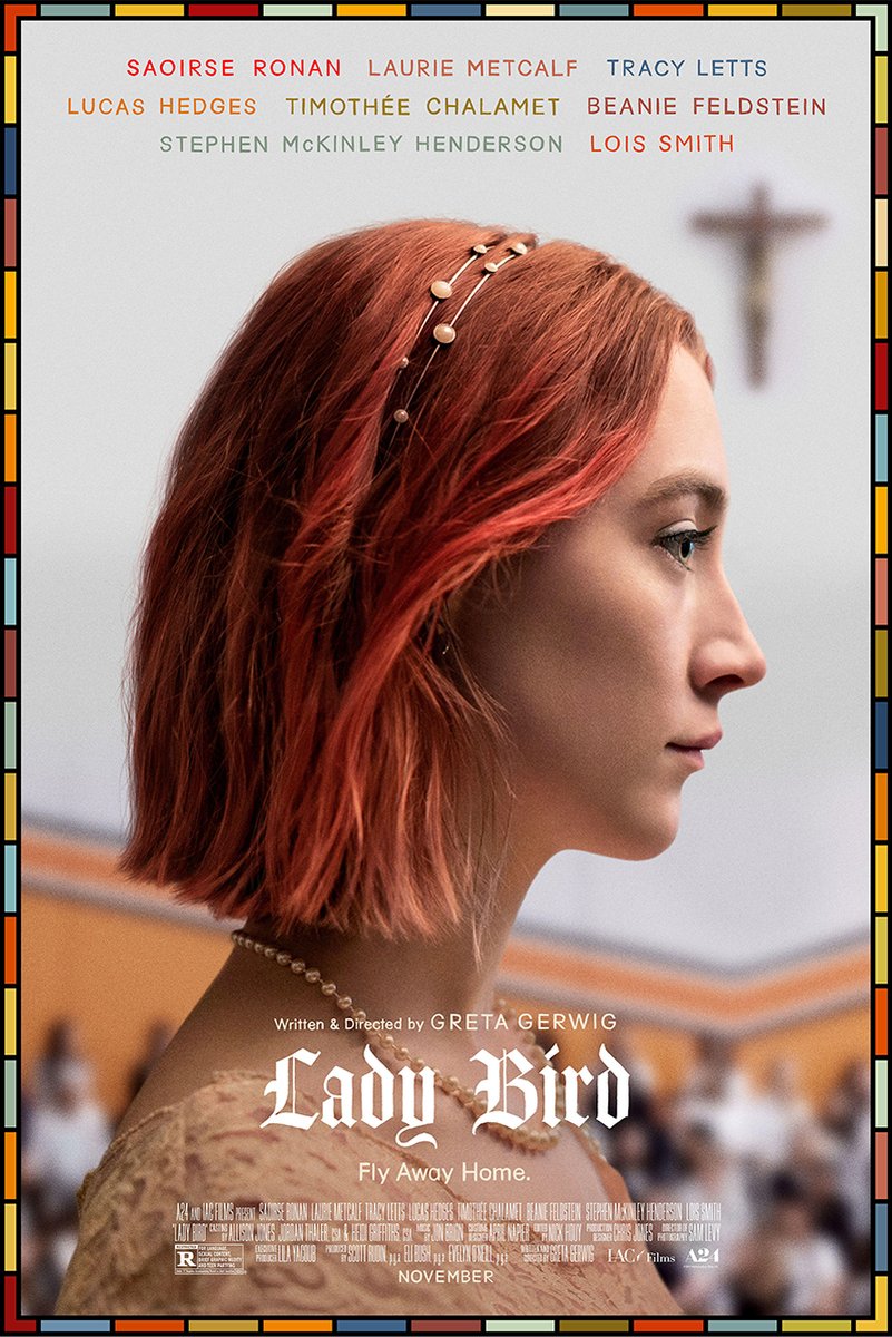 Lady Bird Movie Decorative Painting (paper and canvas) art poster printing print
