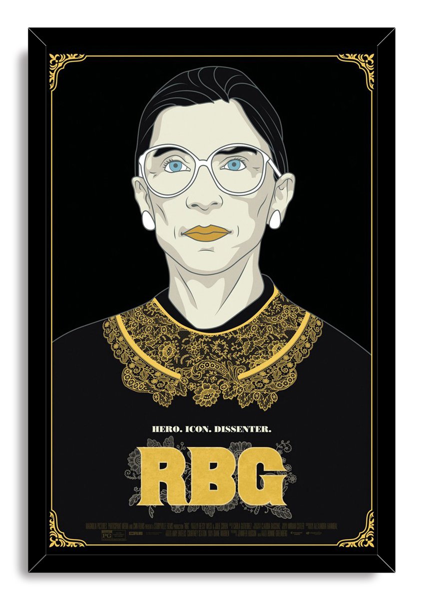 Ruth Bader Ginsburg Decorative Painting (paper and canvas) art poster printing print