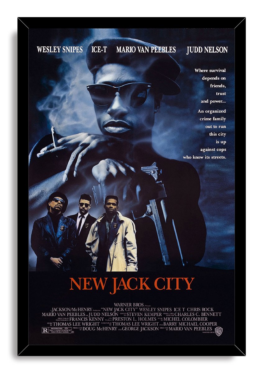 New Jack City Movie Poster Decorative Painting (paper and canvas) art poster printing print