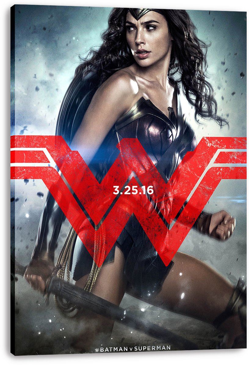 Wonder Woman Batman v Superman Decorative Painting (paper and canvas) art poster printing print