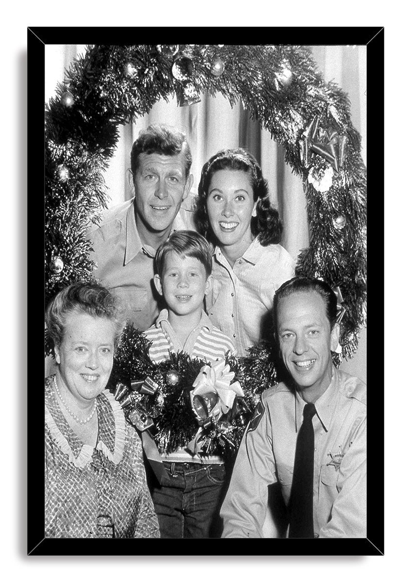 The Andy Griffith Show Cast Christmas Decorative Painting (paper and canvas) art poster printing print