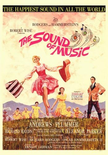 Sound of Music The (1965) (Paper-and-Canvas) Art Poster Printing Print