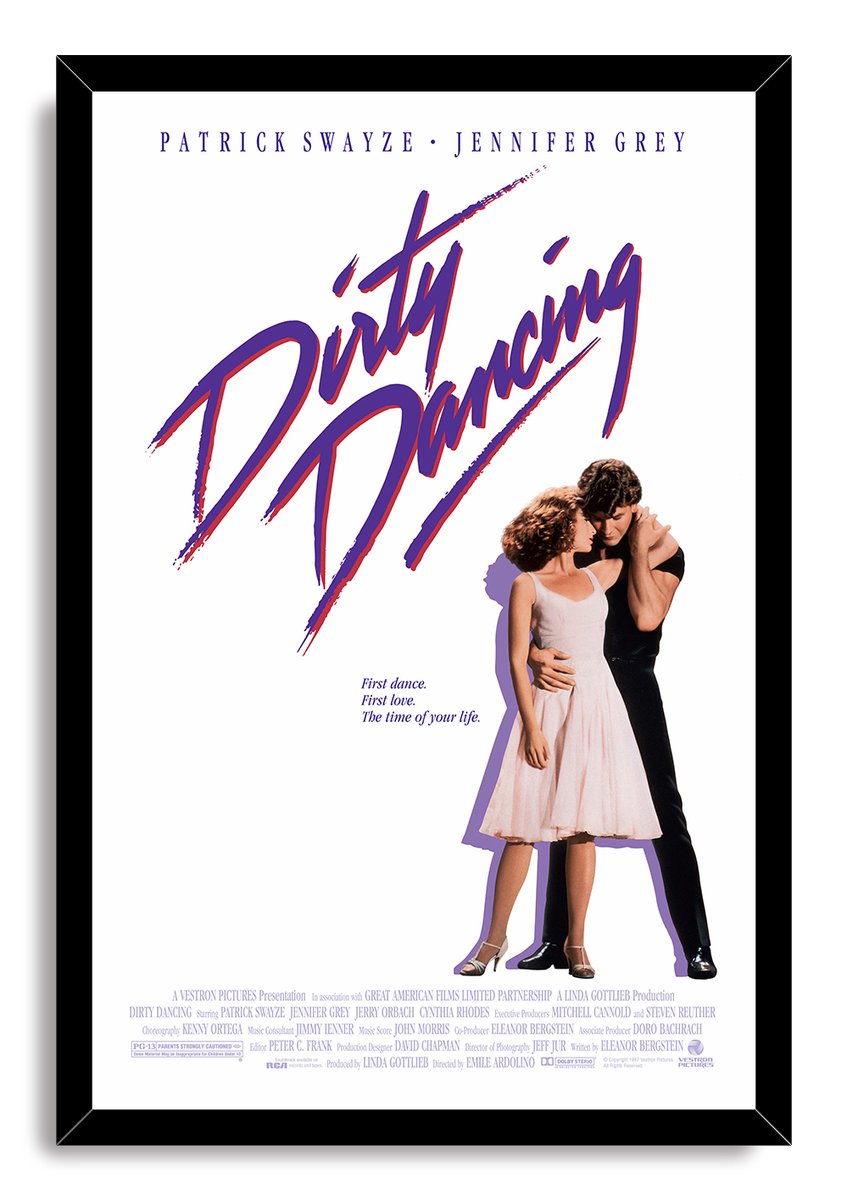 Dirty Dancing Movie Decorative Painting (paper and canvas) art poster printing print