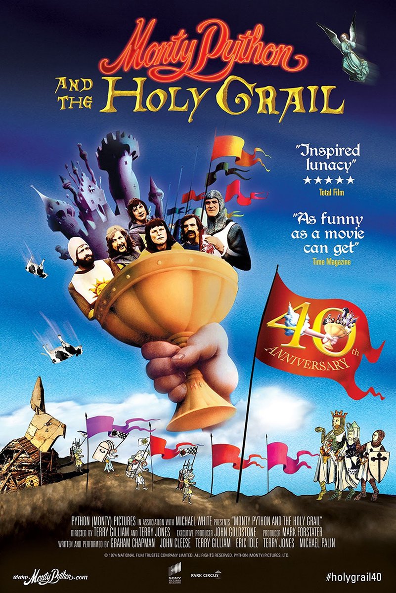 Monty Python and the Holy Grail Movie Decorative Painting (paper and canvas) art poster printing print