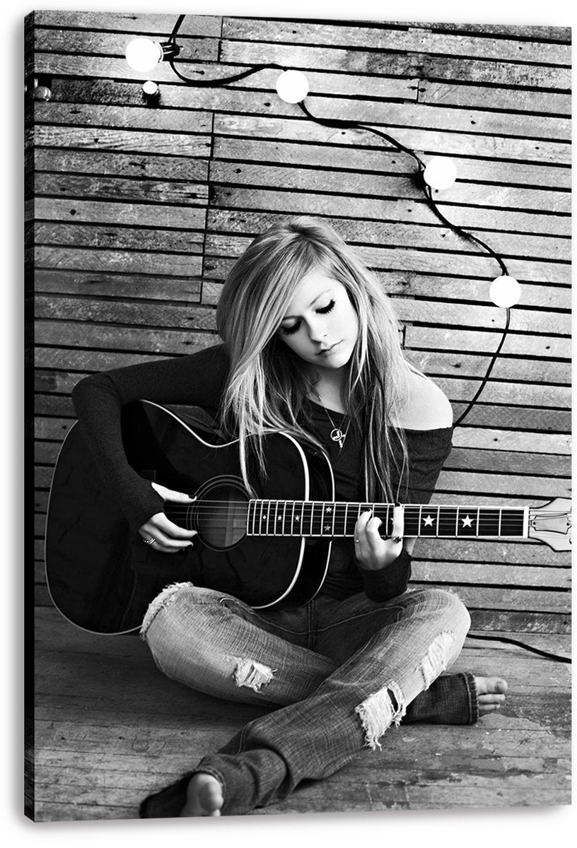 Avril Lavigne Decorative Painting (paper and canvas) art poster printing print
