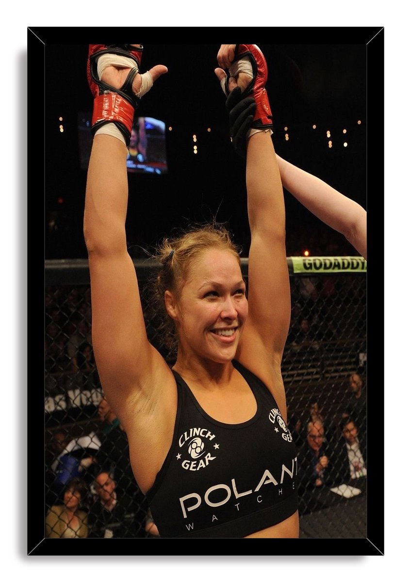 Ronda Rousey Decorative Painting (paper and canvas) art poster printing print