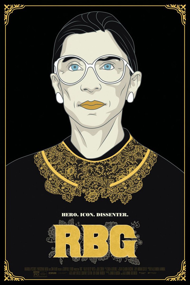Ruth Bader Ginsburg Decorative Painting (paper and canvas) art poster printing print