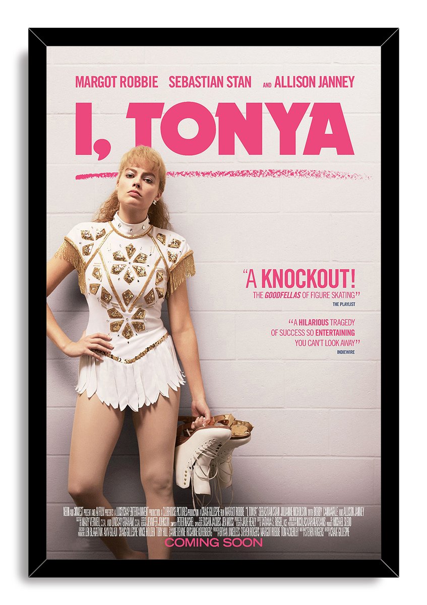 I, Tonya Margot Robbie Decorative Painting (paper and canvas) art poster printing print