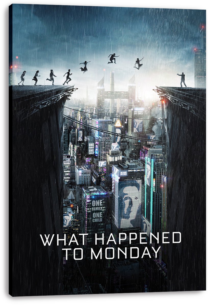 What Happened to Monday Movie Poster Decorative Painting (paper and canvas) art poster printing print