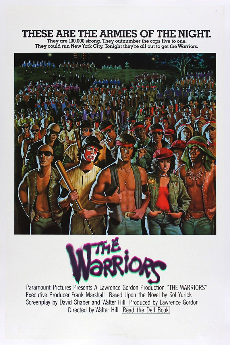 The Warriors Movie Poster Decorative Painting (paper and canvas) art poster printing print