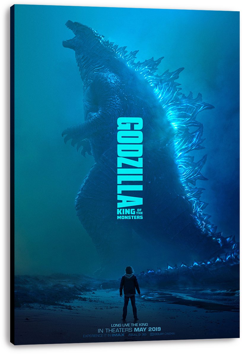 Godzilla King of the Monsters Decorative Painting (paper and canvas) art poster printing print
