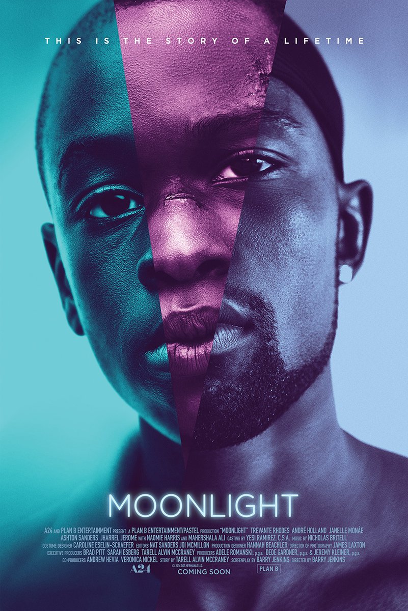 Moonlight Movie Poster Decorative Painting (paper and canvas) art poster printing print