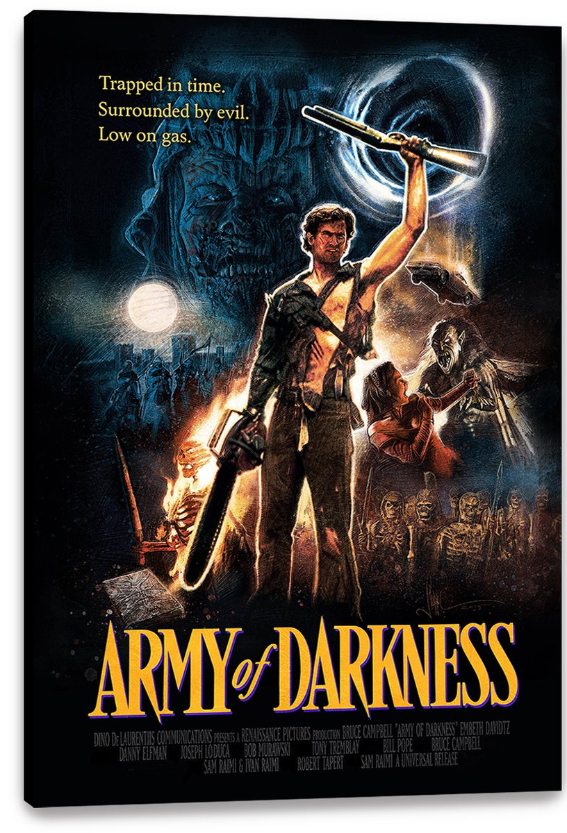 Army of Darkness Ash Williams Decorative Painting (paper and canvas) art poster printing print