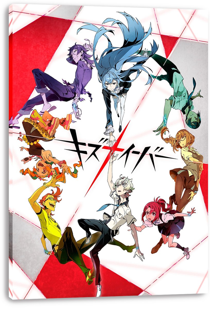 Kiznaiver Anime Characters Decorative Painting (paper and canvas) art poster printing print