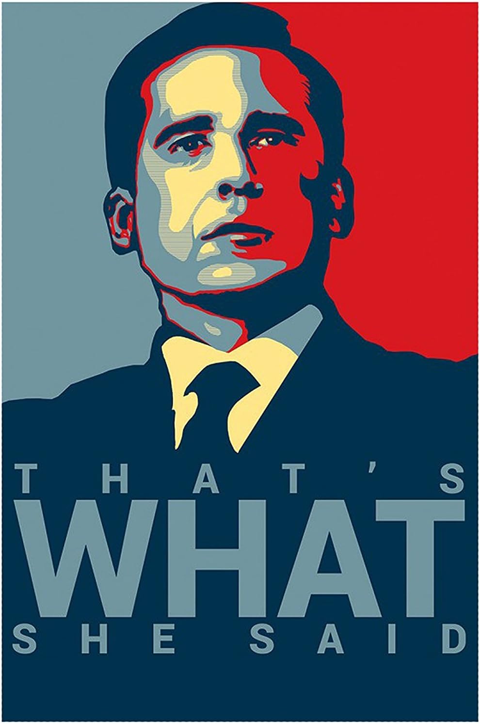Michael Scott's Funny Motivational (paper and canvas) art poster printing print