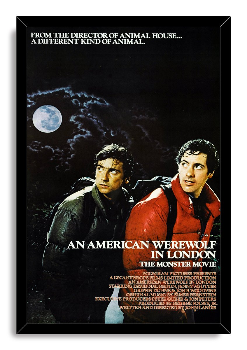An American Werewolf in London Decorative Painting (paper and canvas) art poster printing print