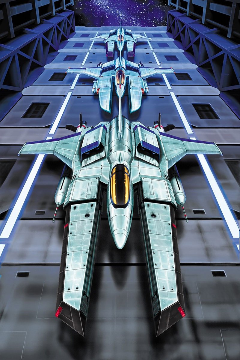Futuristic Fighter Jets Sci-Fi Spaceships Decorative Painting (paper and canvas) art poster printing print