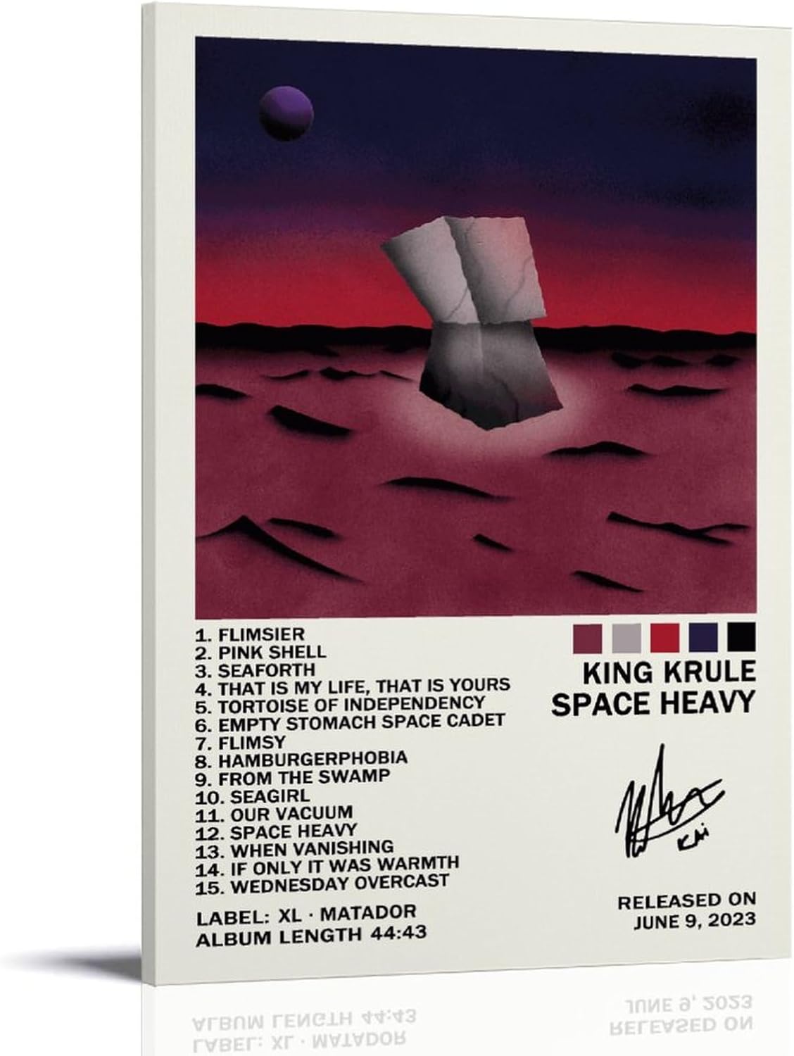 Space Heavy Poster Wall Art Living Room Bedroom Decoration (Paper and Canvas) Art Poster Printing Print