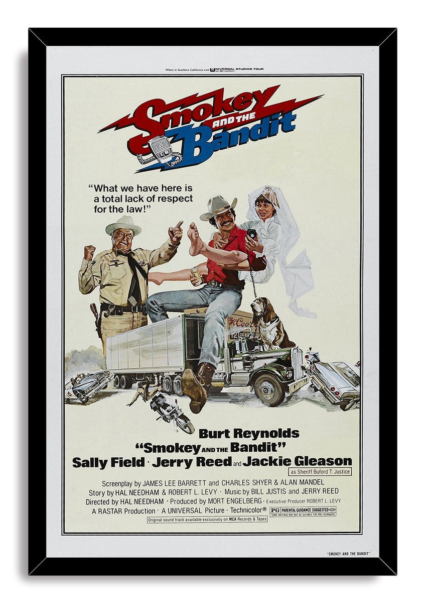 Smokey and the Bandit Movie Poster Decorative Painting (paper and canvas) art poster printing print