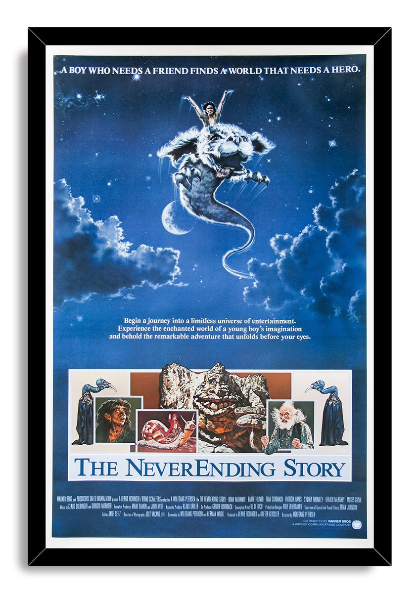 The NeverEnding Story Movie Art Decorative Painting (paper and canvas) art poster printing print