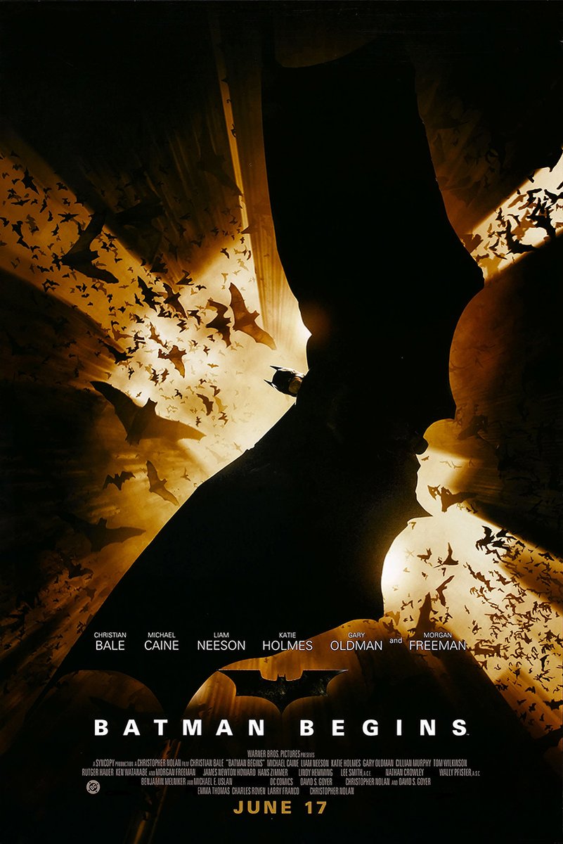 Batman Begins Decorative Painting (paper and canvas) art poster printing print