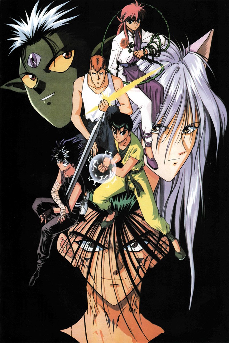 Yu Yu Hakusho Main Characters Decorative Painting (paper and canvas) art poster printing print