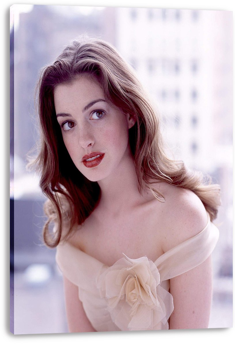 Anne Hathaway Decorative Painting (paper and canvas) art poster printing print