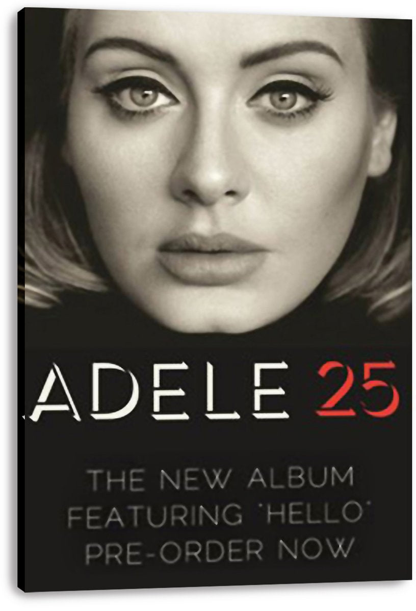 Adele 25 Album Decorative Painting (paper and canvas) art poster printing print