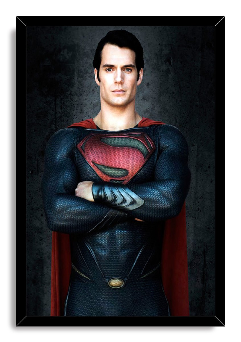 Superman Henry Cavill Decorative Painting (paper and canvas) art poster printing print