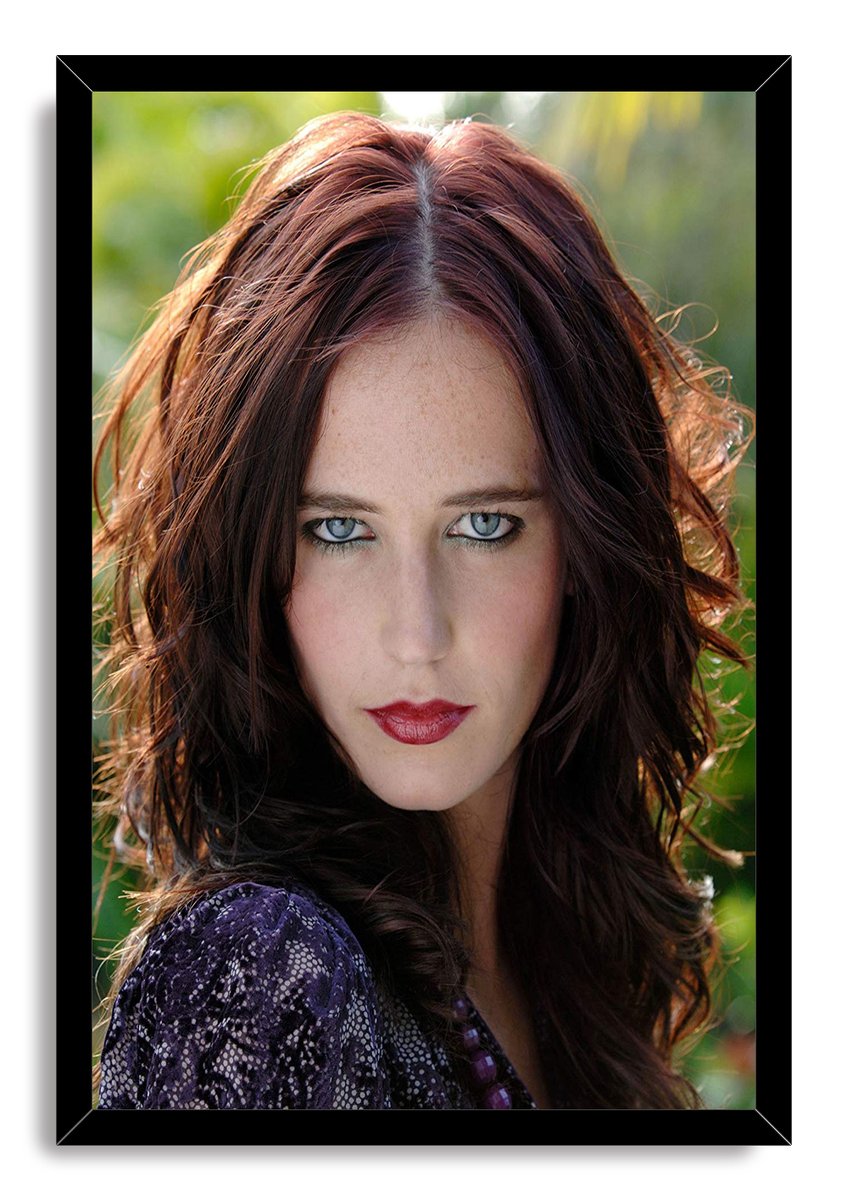 Eva Green Decorative Painting (paper and canvas) art poster printing print