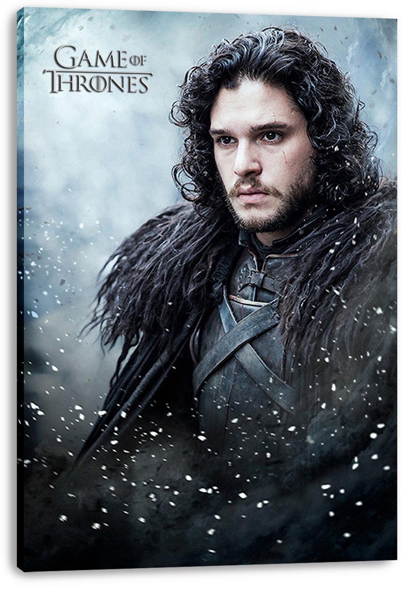 Jon Snow Game of Thrones Decorative Painting (paper and canvas) art poster printing print