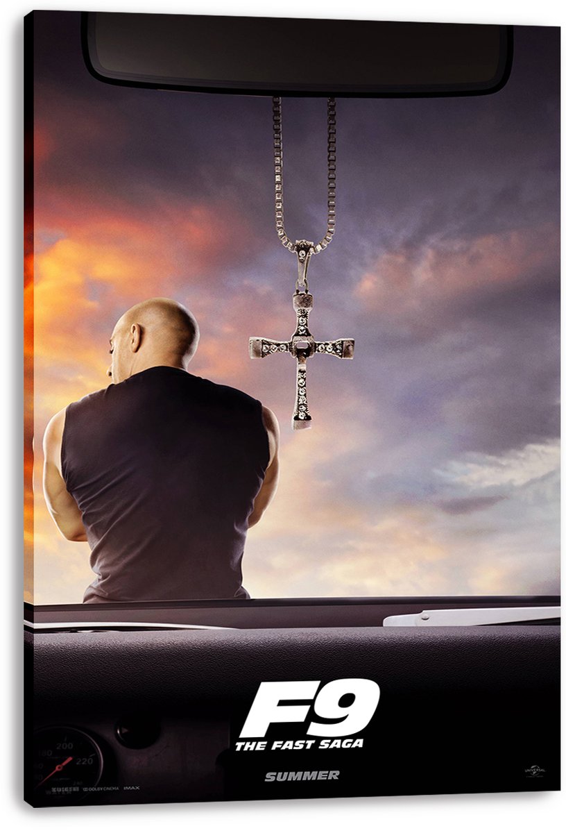 Dominick Toretto Fast & Furious Decorative Painting (paper and canvas) art poster printing print