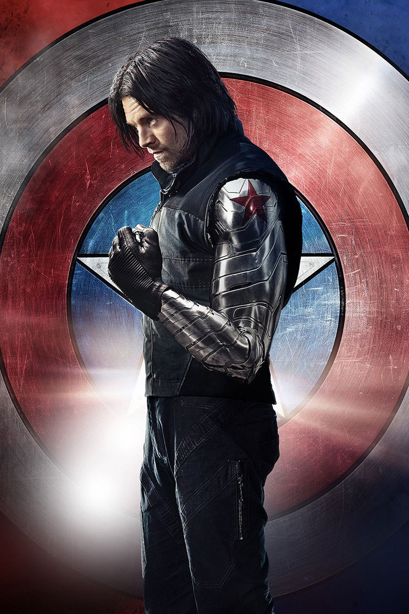 Winter Soldier Decorative Painting (paper and canvas) art poster printing print