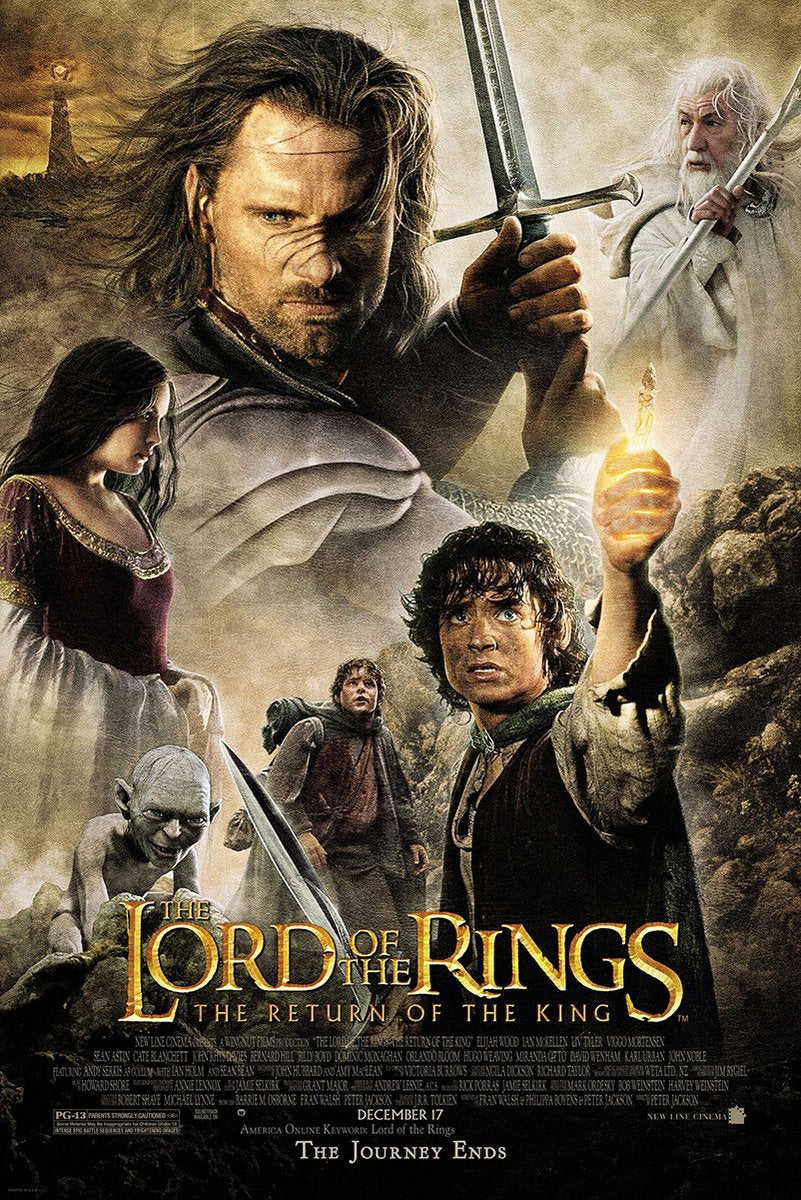 The Lord of the Rings: The Return of the King Movie Poster Decorative Painting (paper and canvas) art poster printing print