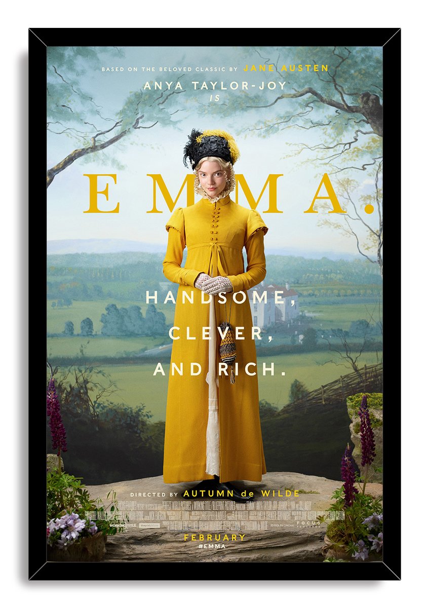 Emma Movie Decorative Painting (paper and canvas) art poster printing print