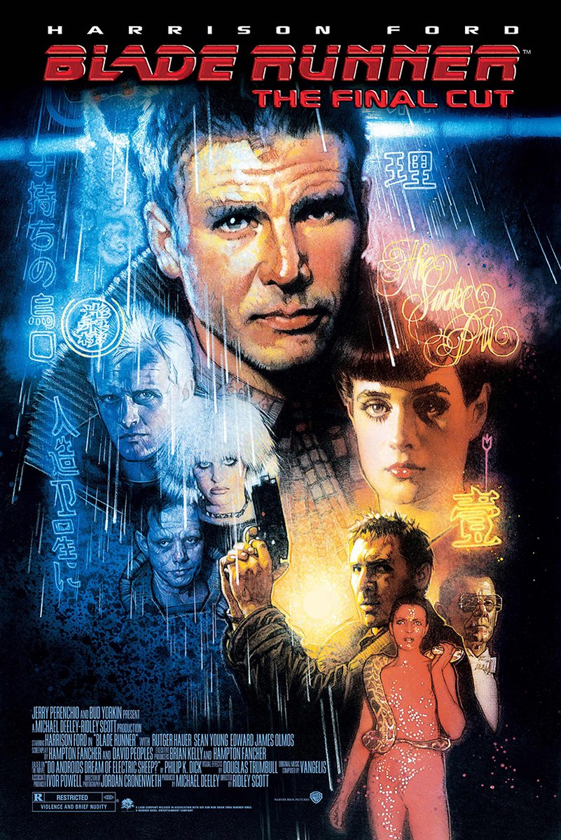 Blade Runner Decorative Painting (paper and canvas) art poster printing print