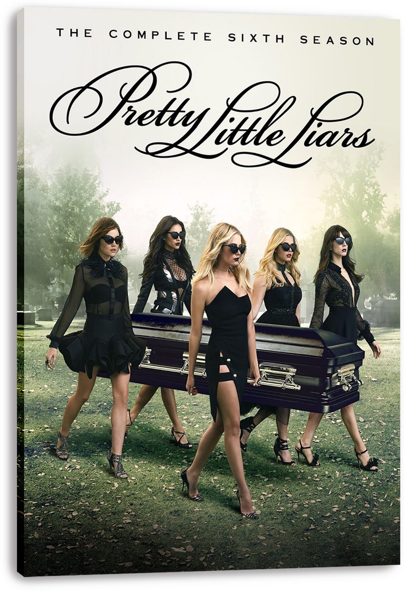 Pretty Little Liars Five Women Carrying Coffin Decorative Painting (paper and canvas) art poster printing print