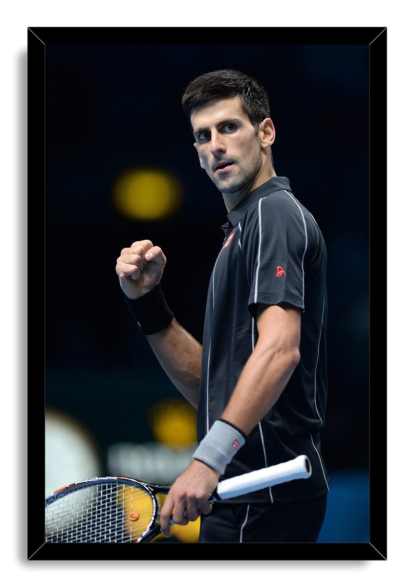 Novak Djokovic Decorative Painting (paper and canvas) art poster printing print