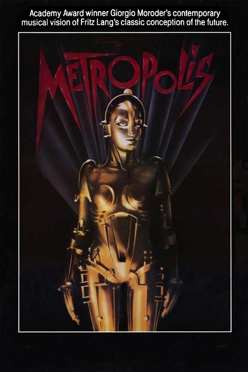 Metropolis Robot Maria Decorative Painting (paper and canvas) art poster printing print